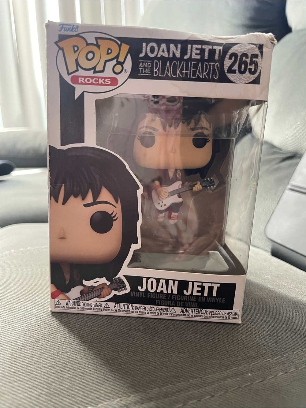 Funko Joan Jett Pop! Vinyl Figure - Black, White, Red